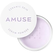 Amazon | 【AMUSE公式】【NEW セラミックスキンセバムパウダー全2